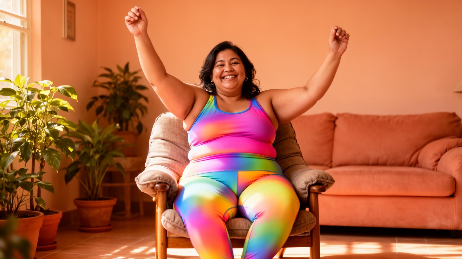 A Kind Start: Exercises for Plus-Size Beginners