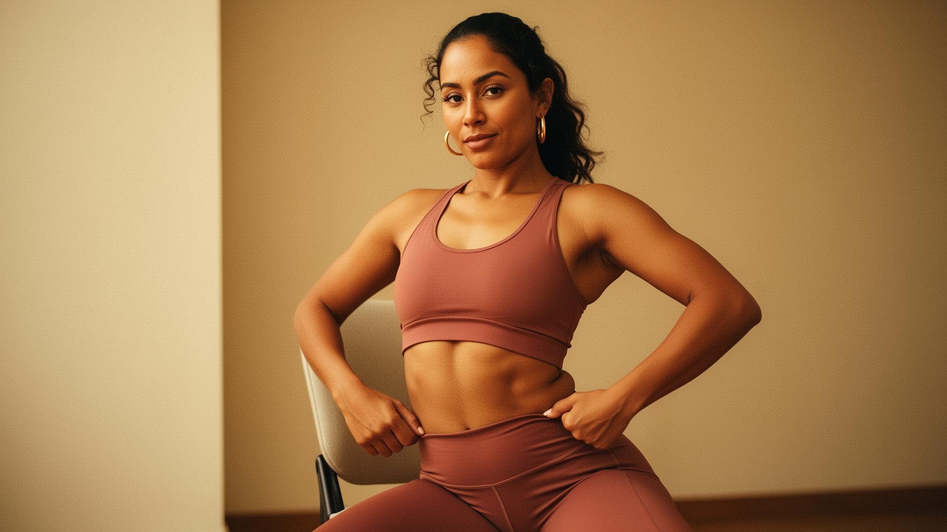 Chair Dance for Belly Fat