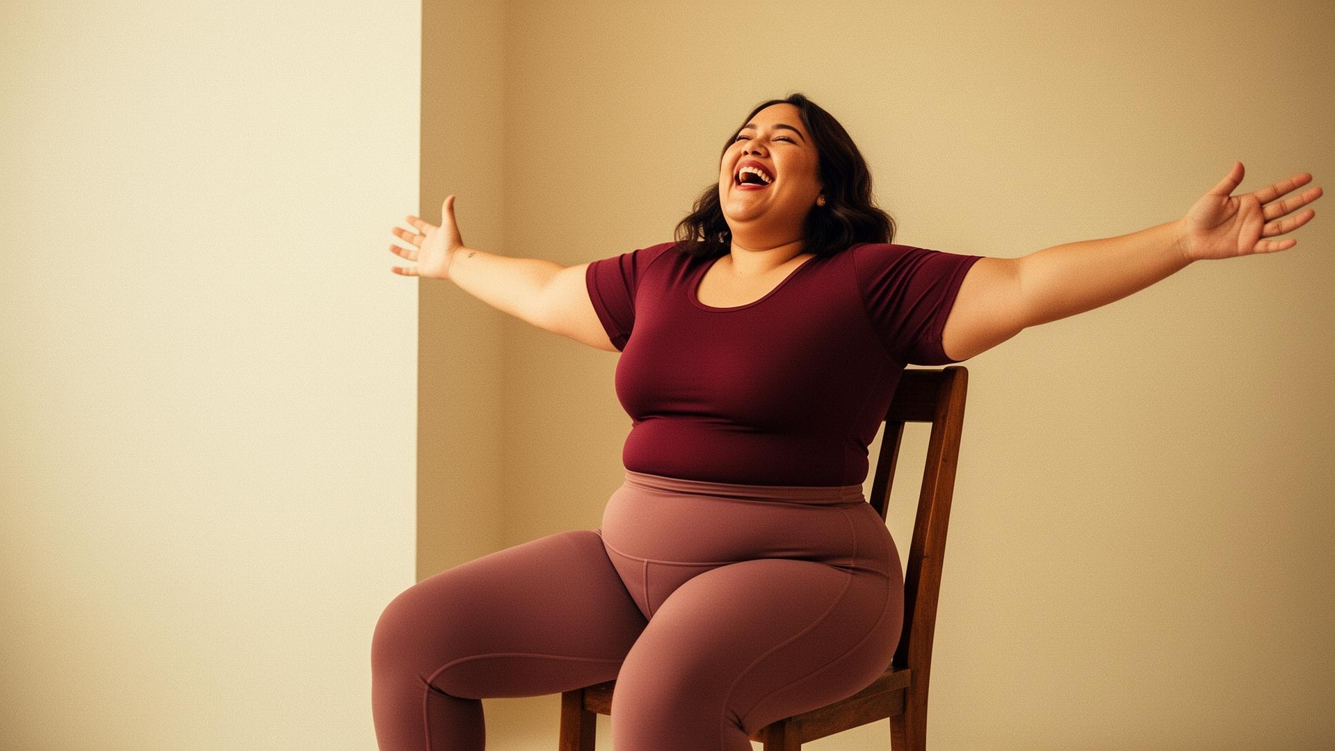Plus-Size Chair Dance