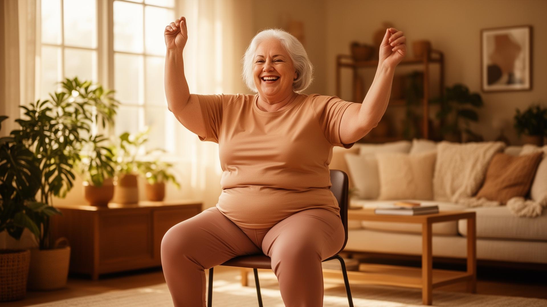 Seated Cardio Workout for Seniors: Get Your Heart Rate Up Without Standing
